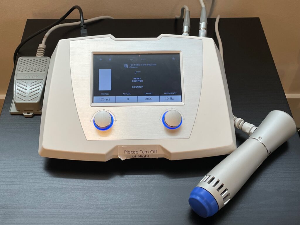 extracorporeal shockwave therapy (ESWT)